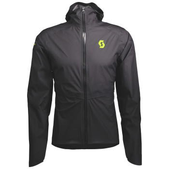 SCOTT - Jacket Men's RC Run Water Proof - Black/Yellow